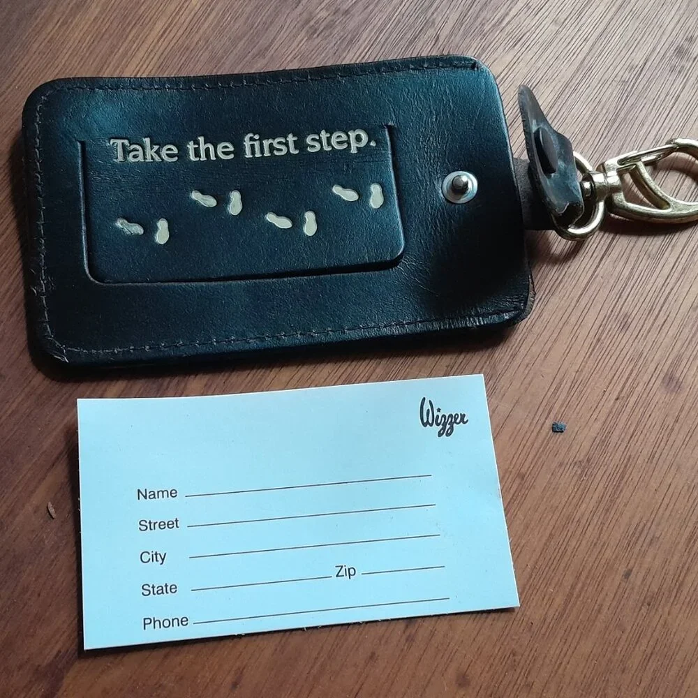 Leather Branded Luggage Tags: Authentic!